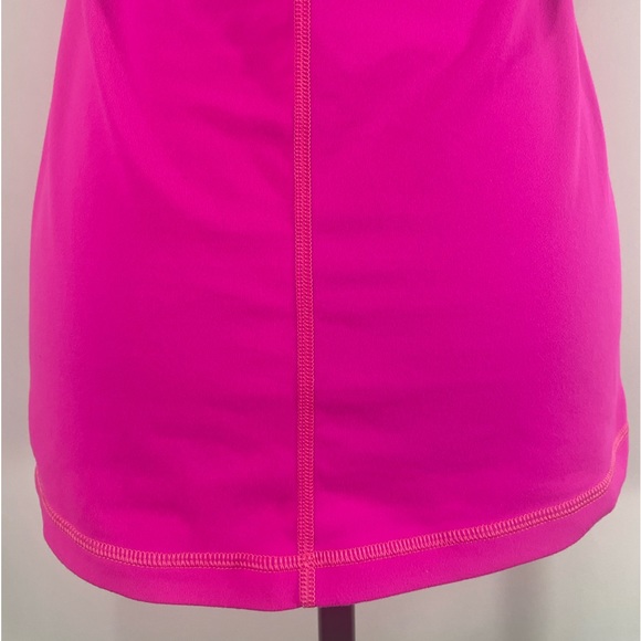 Lululemon Hot Pink, Black, Built in Bra, Tank Top, Small, work out, yoga, - Picture 7 of 14